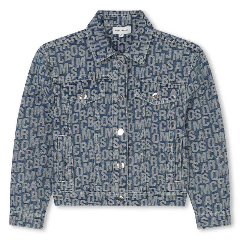 MARC JACOBS Jumbled Logo Oversize Jacket 4 - 6Y image number 0